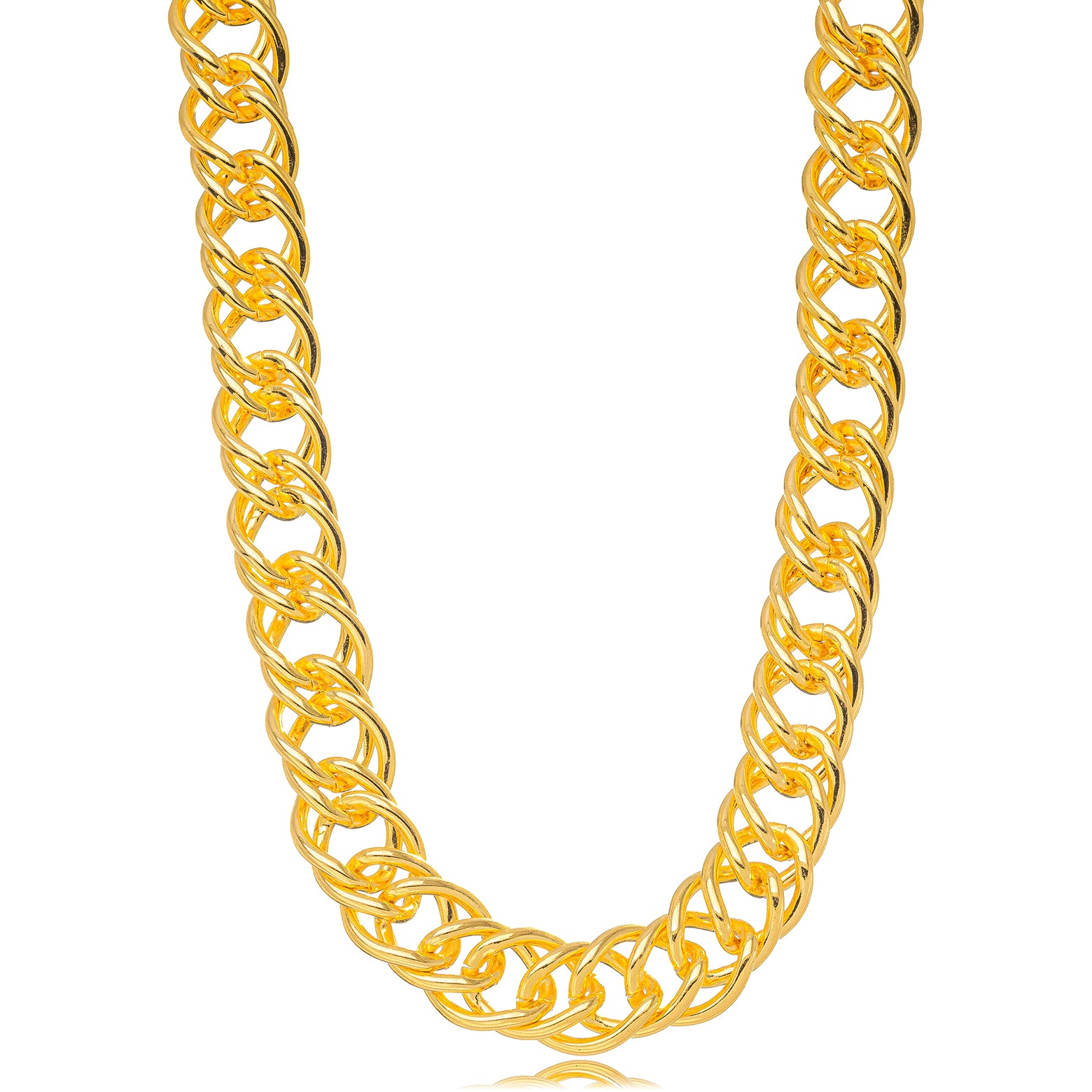 Collar choker eslabones lisos