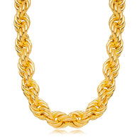 Collar choker trenzada 1,8 cm