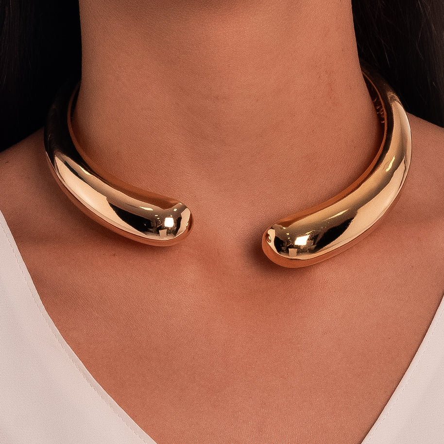 Choker aro liso