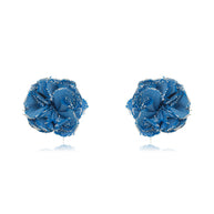 Aro flor tejido jeans