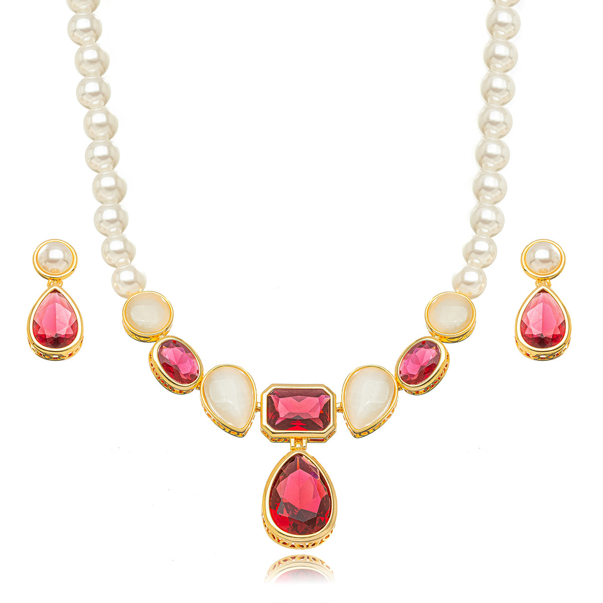 Conjunto Perla Rubí