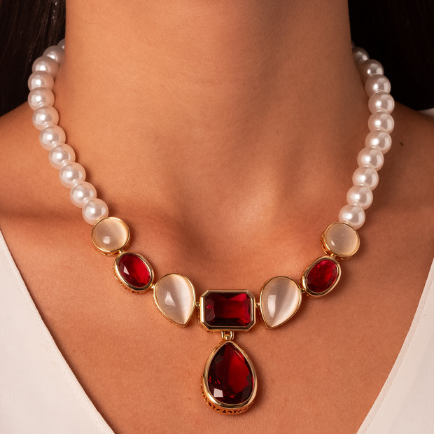 Conjunto Perla Rubí