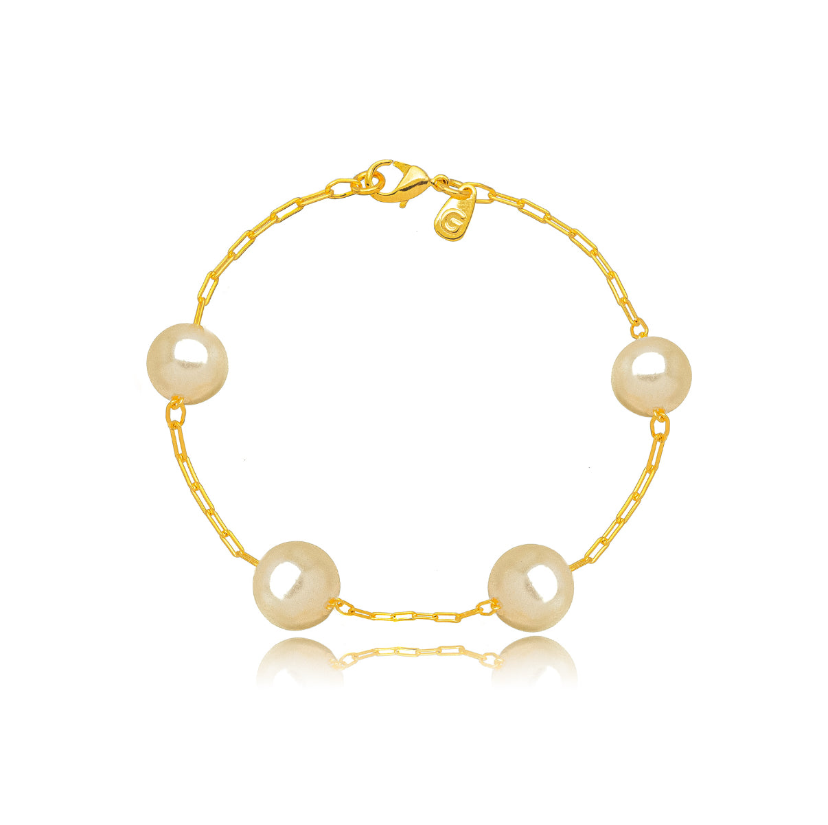 Pulsera perla grande