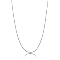 Collar delgado trenzado
