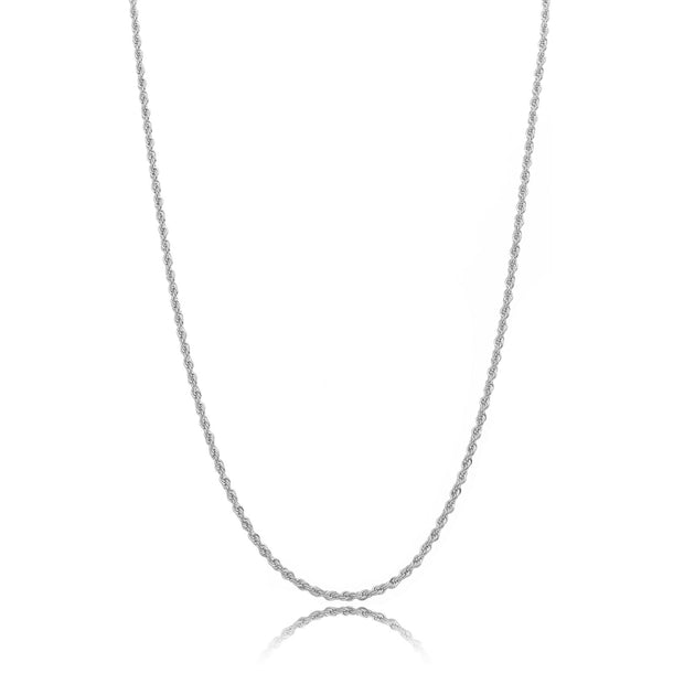 Collar delgado trenzado
