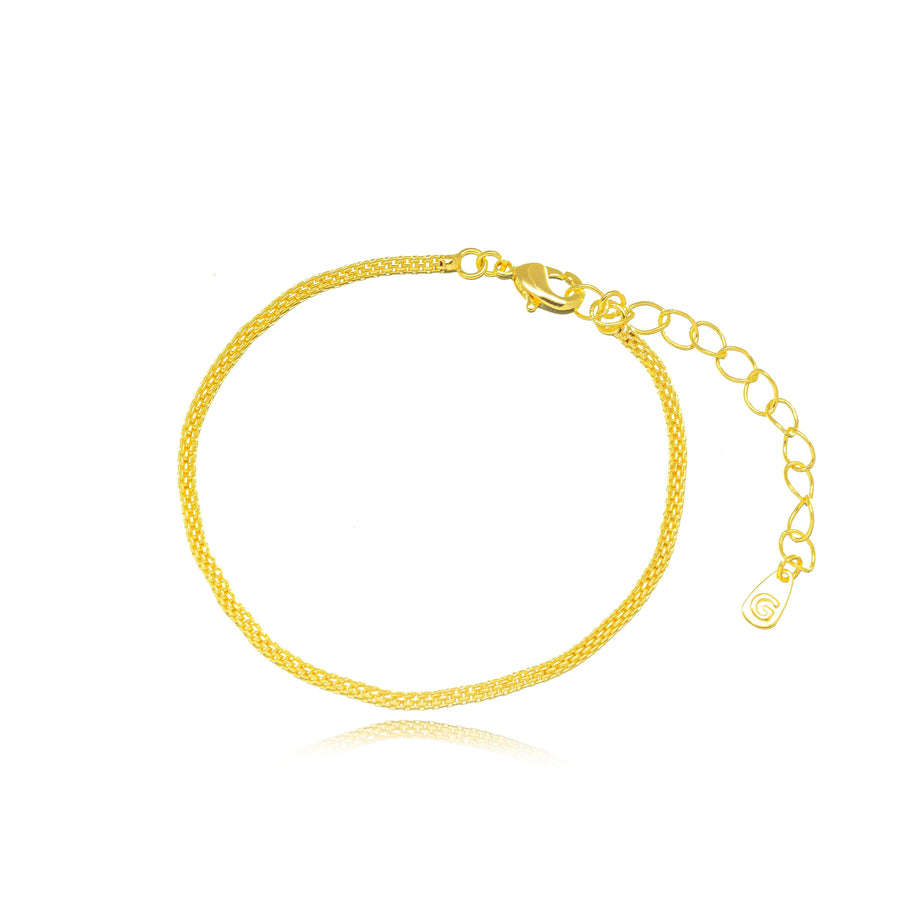 Pulsera Trío mix oro