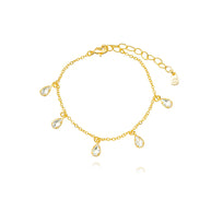 Pulsera Trío mix oro