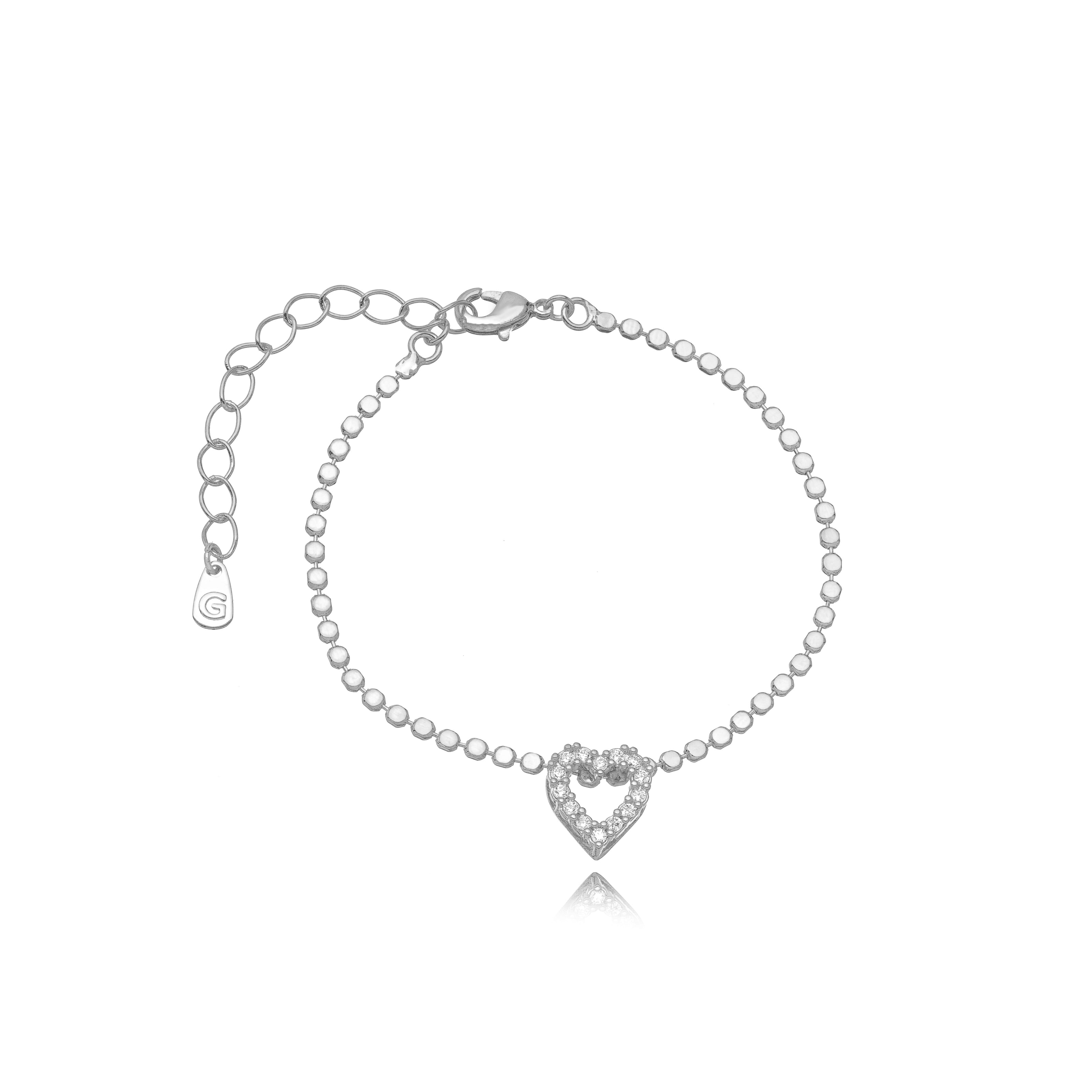 Pulsera trío mix rodio