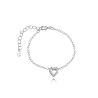 Pulsera trío mix rodio