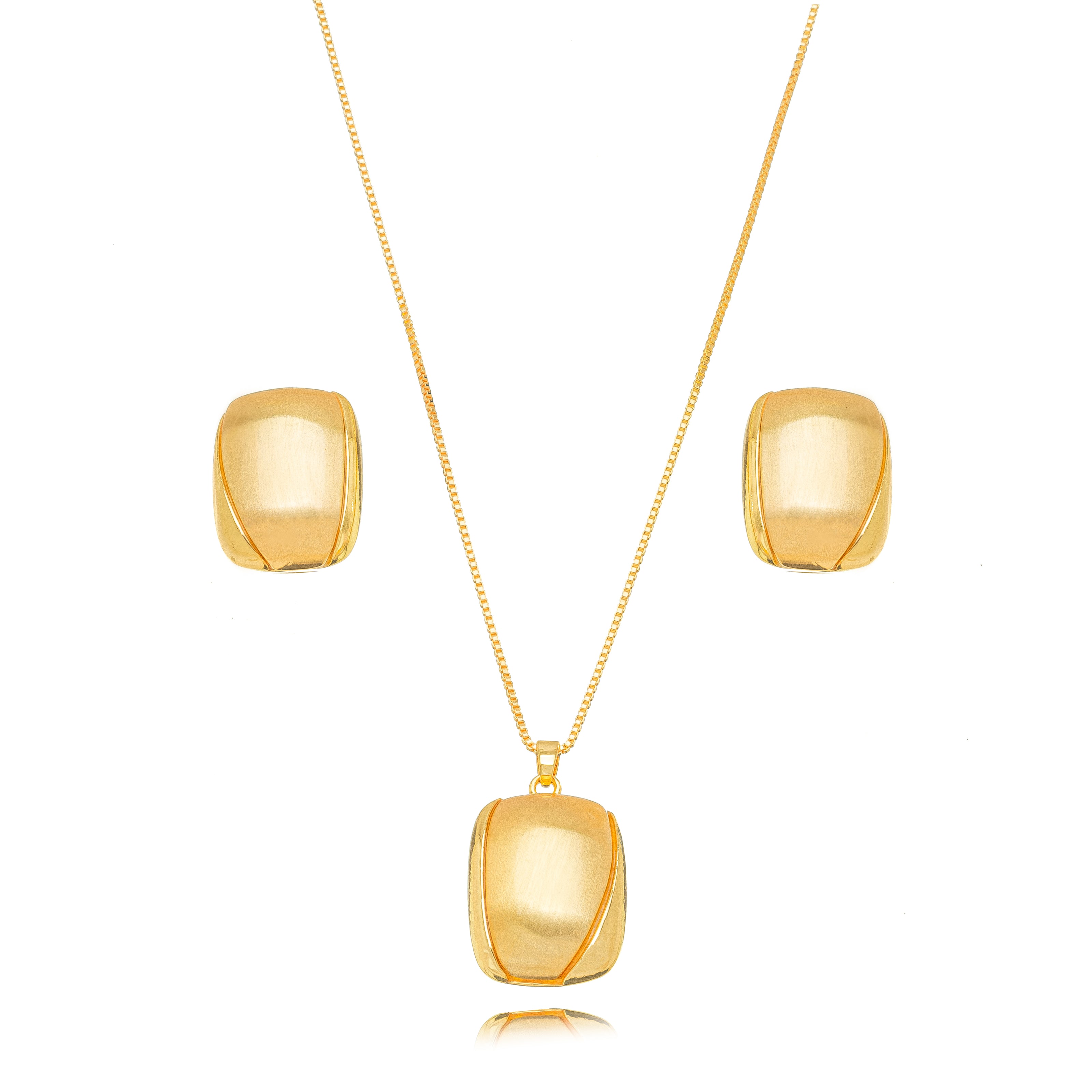 Conjunto oro liso