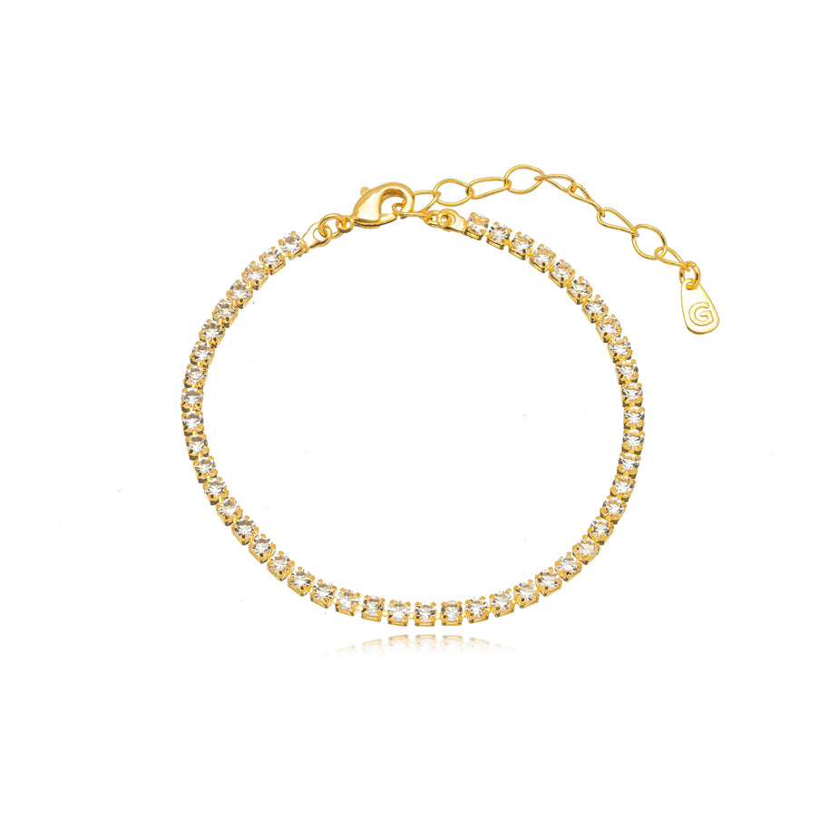 Pulsera trío oro