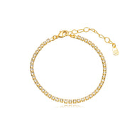 Pulsera trío oro