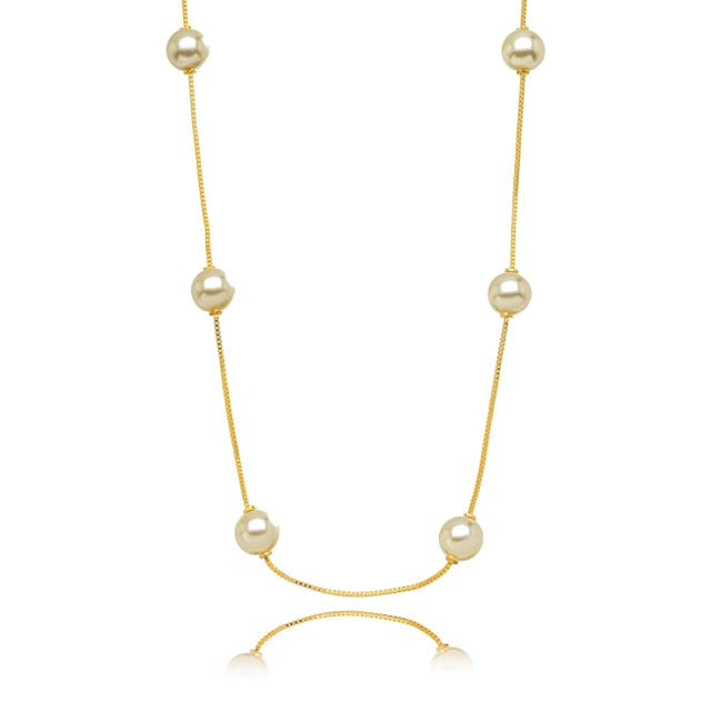 Collar choker perla