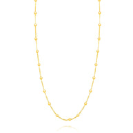Collar choker pelotitas lisas