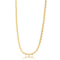 Collar choker corazón liso