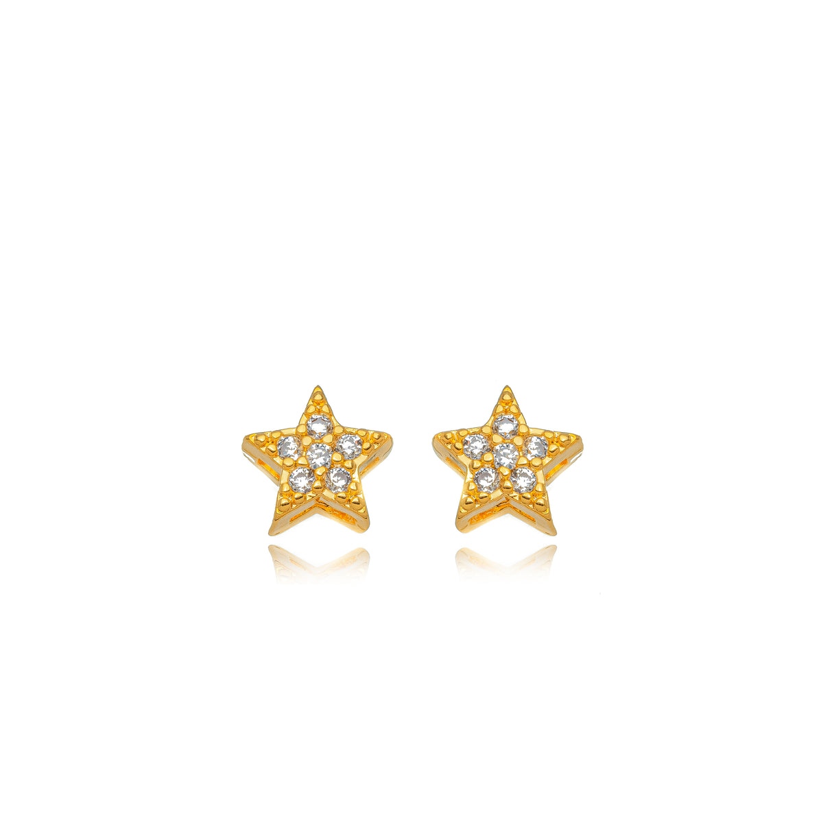 Aro estrella zirconia