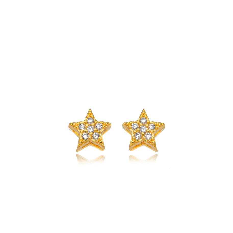 Aro estrella zirconia