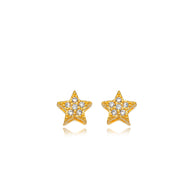 Aro estrella zirconia