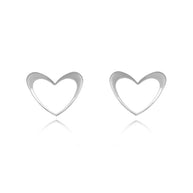 Aro corazón liso