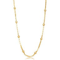Collar choker pelotitas