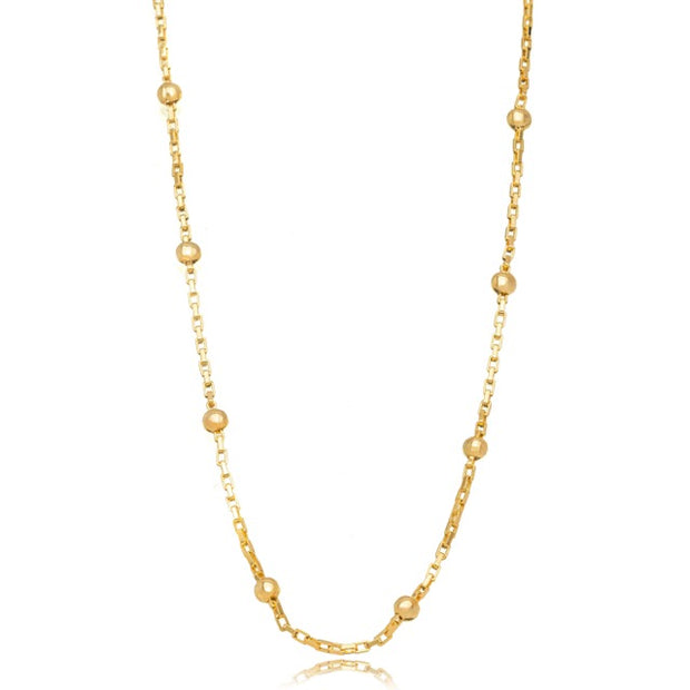 Collar choker pelotitas