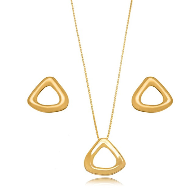Conjunto vazado liso