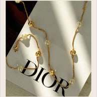 Pulsera esferas y perlas