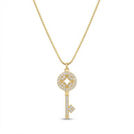 Collar llave zirconia