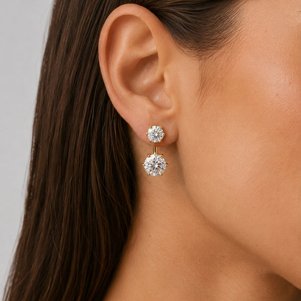 Aro ear jacket punto de luz