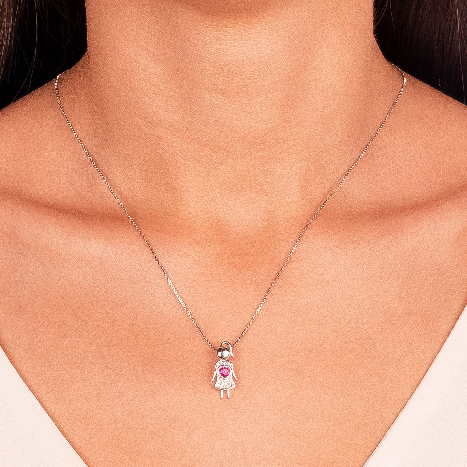 Collar niña rubelita