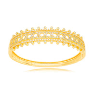 Brazalete vazado zirconia