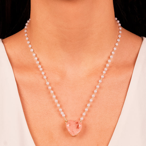 Conjunto perla morganita