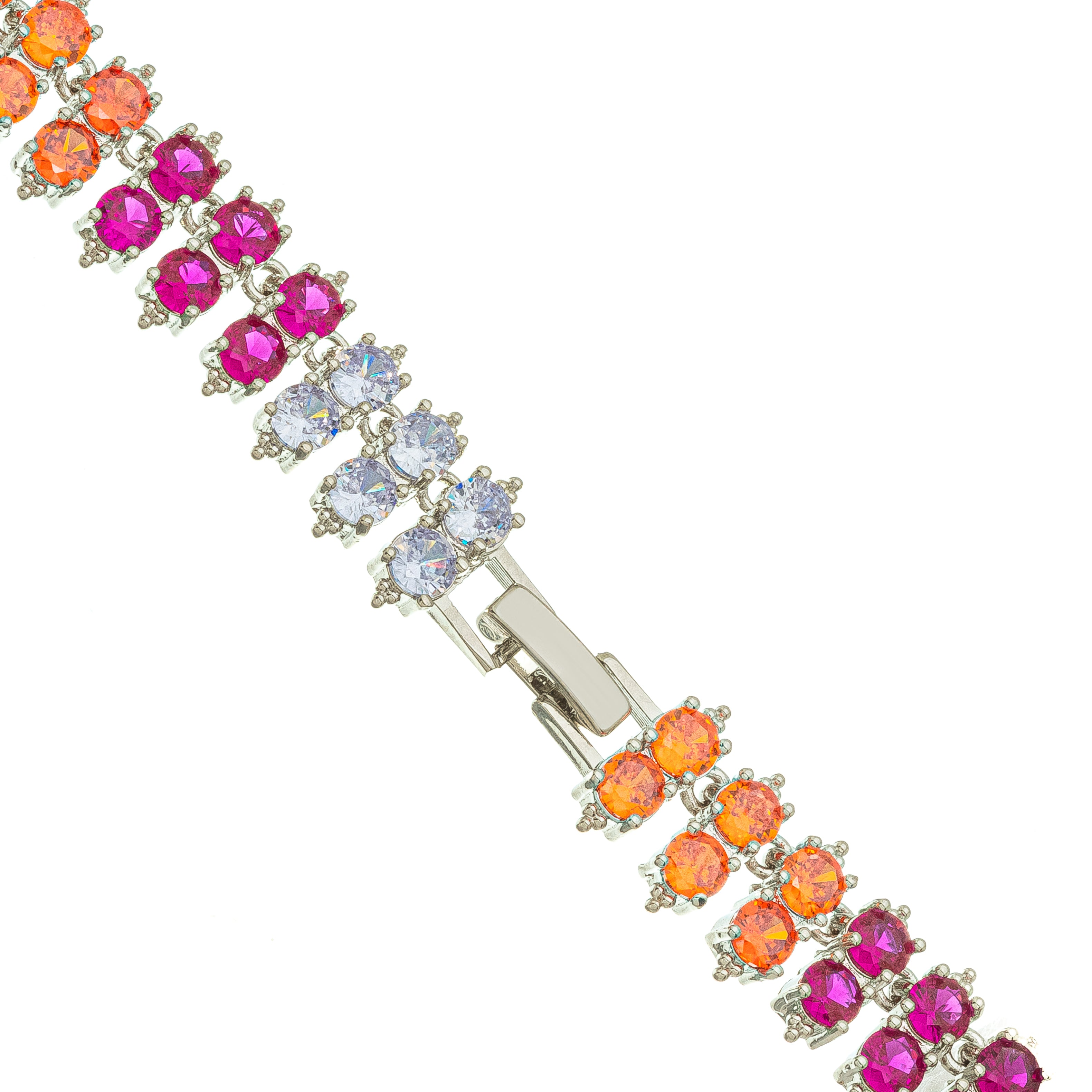 Collar choker colores rodio