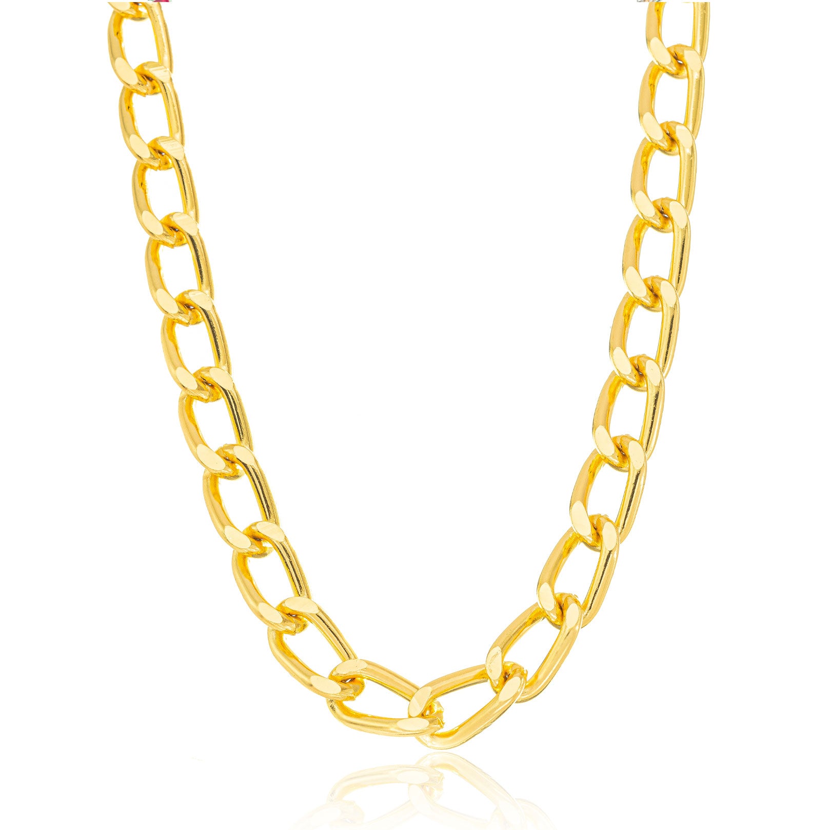 Collar eslabones lisos