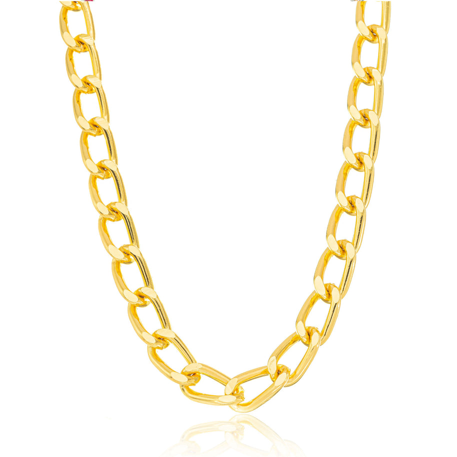 Collar eslabones lisos