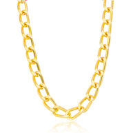 Collar eslabones lisos