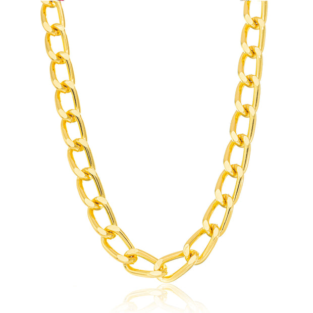 Collar eslabones lisos