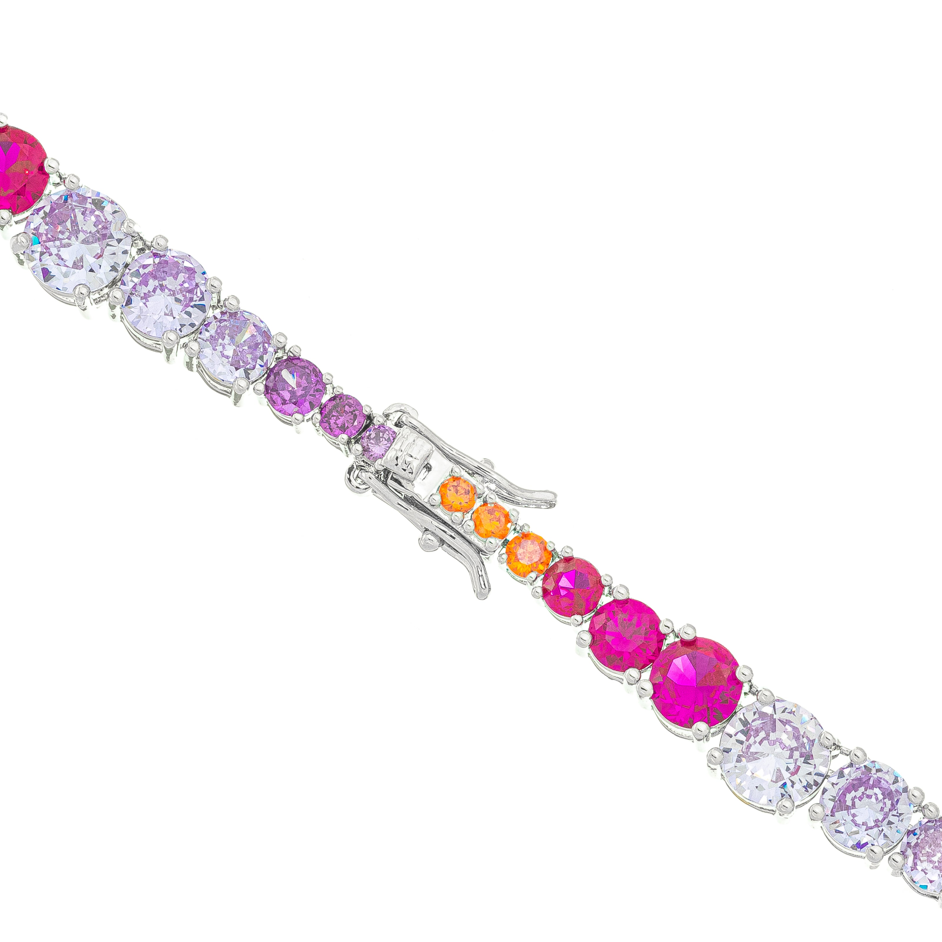 Collar choker colores rodio