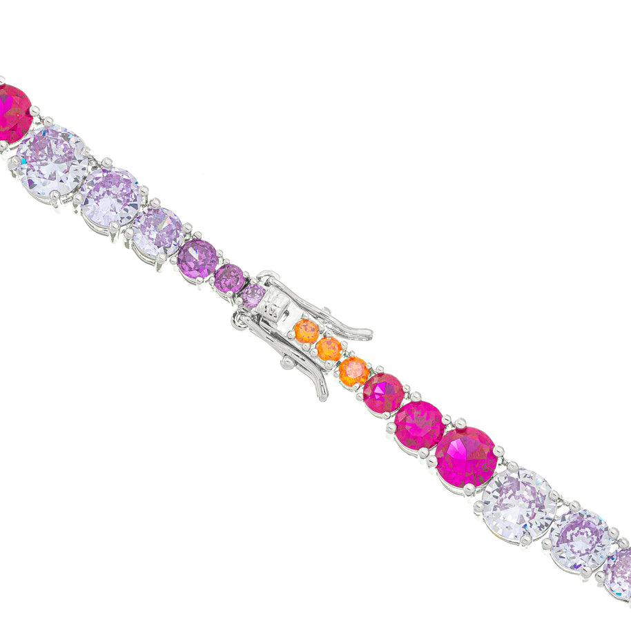 Collar choker colores rodio