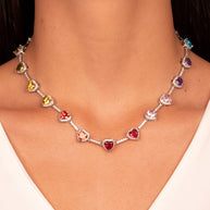 Conjunto corazón color