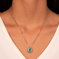 Conjunto gota turmalina