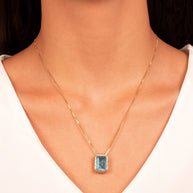 Conjunto rectangular acqua marine