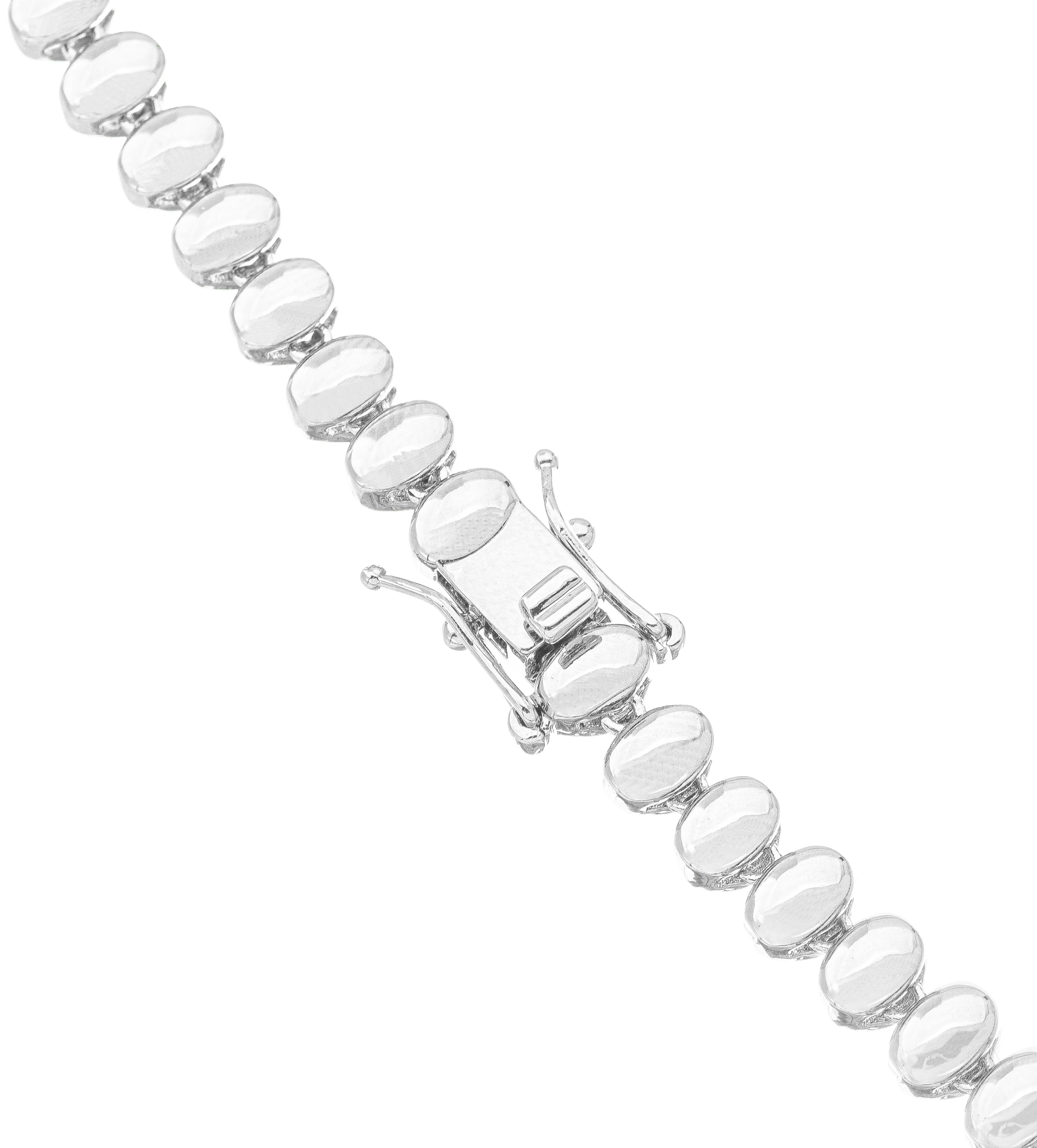 Collar choker cristales colores rodio