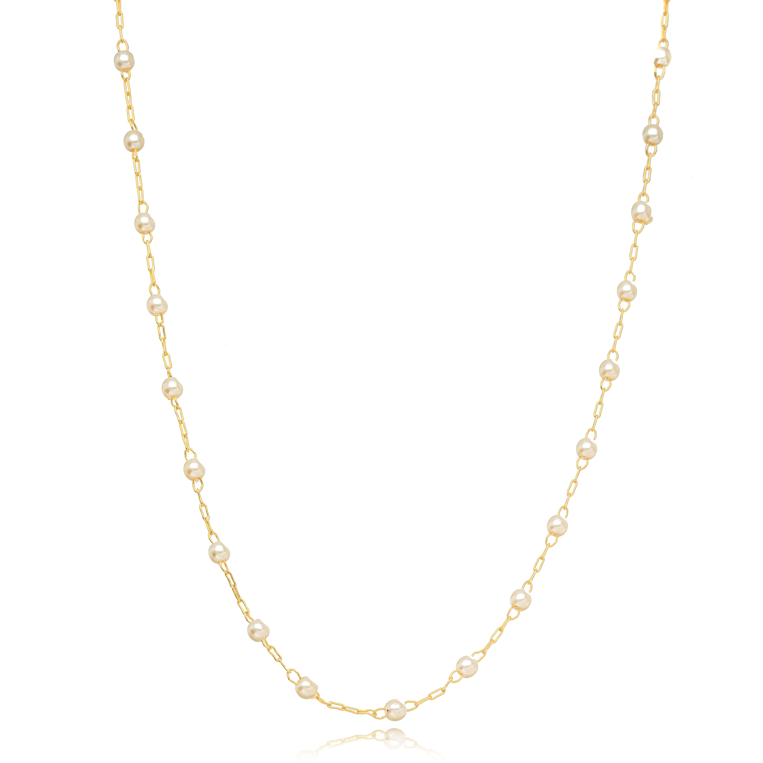 Collar perla liso