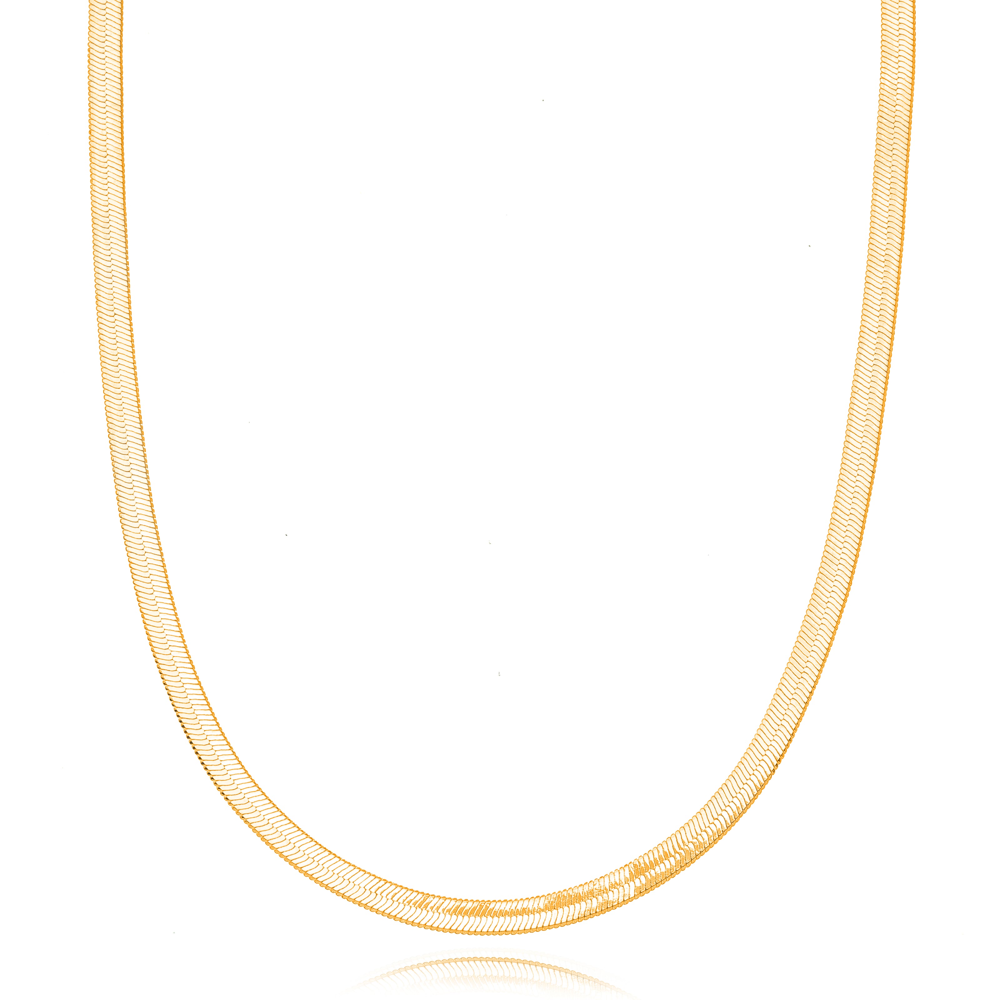 Collar choker malla lisa