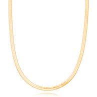 Collar choker malla lisa