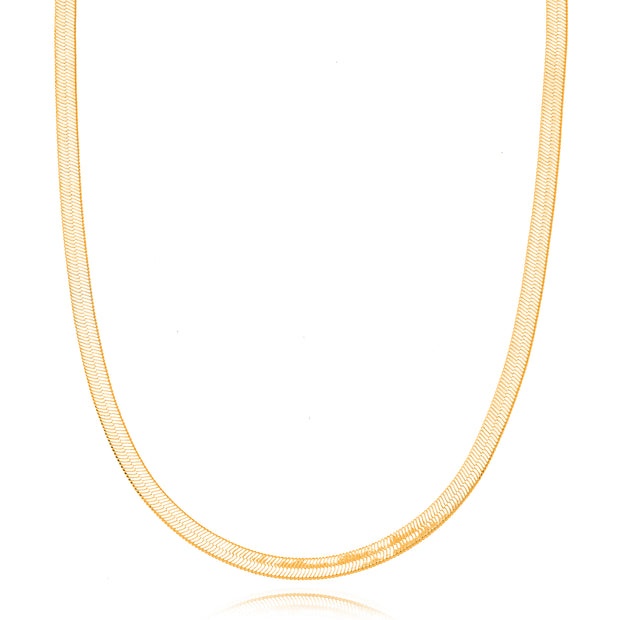 Collar choker malla lisa