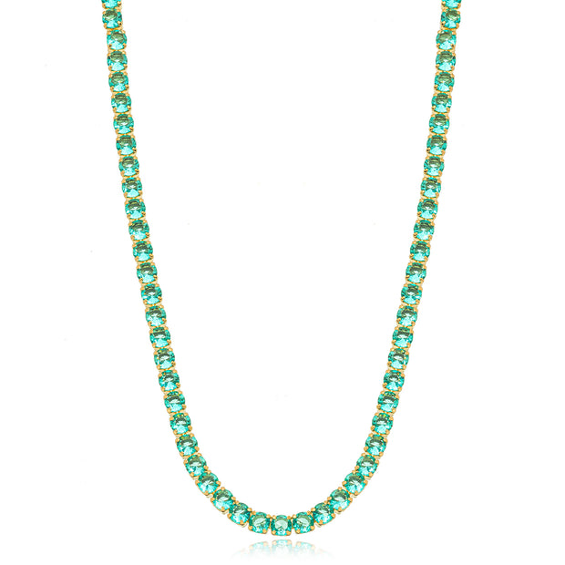 Collar choker riviera turmalina