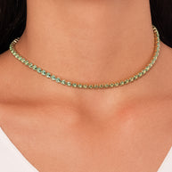 Collar choker riviera turmalina